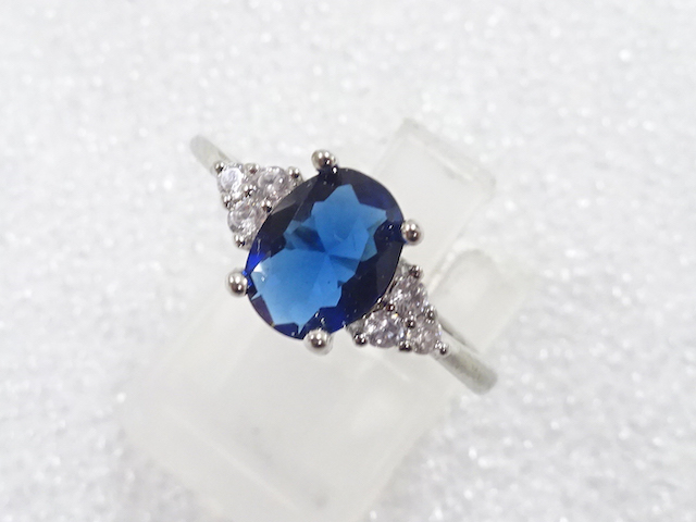 色石　指輪(14号)